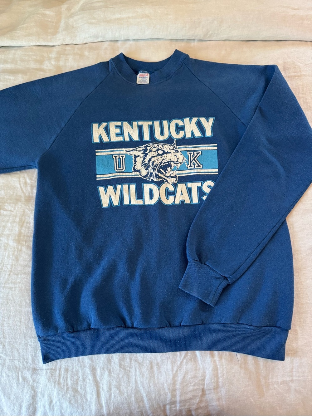Vintage Kentucky Wildcats Blue Crewneck Sweatshirt